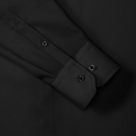 Tailliertes bügelfreies Hemd Langarm