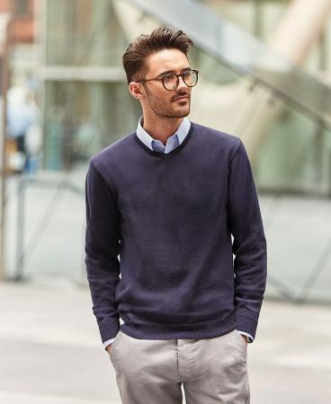 V-Neck Strickpullover