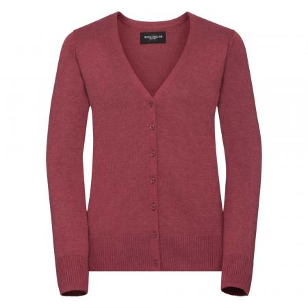 V-Neck Strickjacke Damen