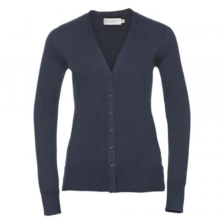 V-Neck Strickjacke Damen