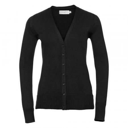 V-Neck Strickjacke Damen