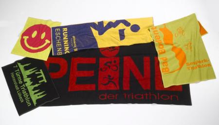 Sonderproduktion Frottee mit Einwebung