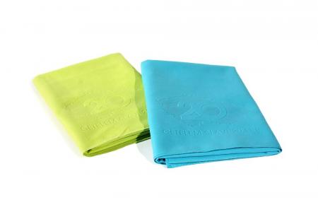 Sonderproduktion Mikrofasertuch mit Prägung