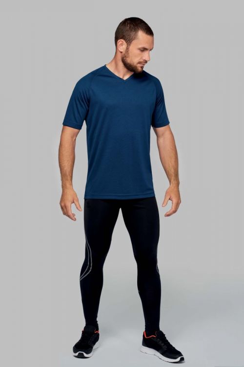 Sport T-Shirt V-Ausschnitt