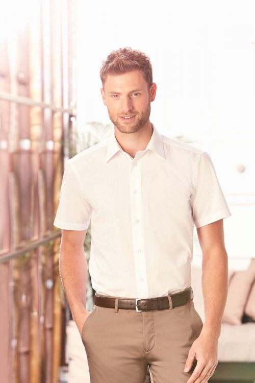 Tailliertes Hemd Kurzarm
